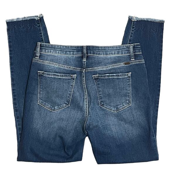 Kan Can (31) Annalise Skinny Distressed Scissor Hem Jeans - Stitch Fix Pants - Picture 4 of 13